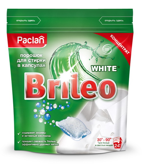 Paclan предлагает первый в мире порошок Brileo для стирки в капсулах ...